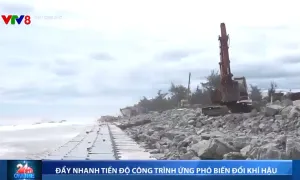 Thừa Thiên Huế: Đẩy nhanh tiến độ công trình ứng phó biến đổi khí hậu