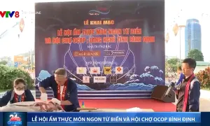 Lễ hội ẩm thực món ngon từ biển và Hội chợ OCOP Bình Định