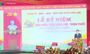 Quảng Nam: Kỷ niệm 50 năm chiến thắng Nông Sơn - Trung Phước