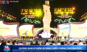Lễ kỉ niệm 50 năm ngày chiến thắng Thượng Đức