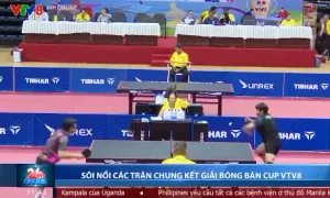 Hấp dẫn các trận chung kết Giải bóng bàn tranh Cúp VTV8 lần thứ 7 năm 2024