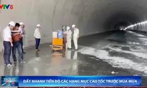 Cao tốc Quảng Ngãi - Hoài Nhơn: Nhà thầu rút ngắn tiến độ các hạng mục trước mùa mưa