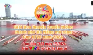 Giải Đua thuyền truyền thống Thành phố Đà Nẵng mở rộng - Cúp VTV8 năm 2024