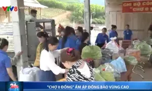 "Phiên chợ 0 đồng" ấm áp vùng cao