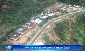 Kon Plông chủ động ứng phó với sạt lở đất trong mùa mưa