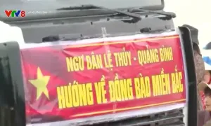 Người dân Quảng Bình, Quảng Trị hướng về miền Bắc