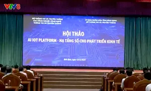 Hội thảo AI loT Platform Hạ tầng số cho phát triển kinh tế