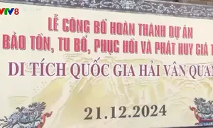 Lễ công bố hoàn thành dự án trùng tu Hải Vân Quan