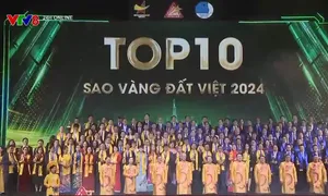 Công ty cổ phần Cao su Đà Nẵng (DRC) được vinh danh Top 10 Sao Vàng đất Việt năm 2024