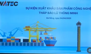 Đà Nẵng xuất khẩu "Tháp báo lũ thông minh"