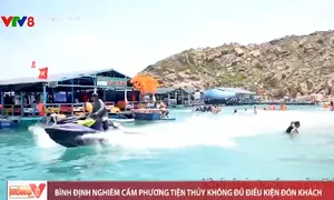 Bình Định nghiêm cấm phương tiện thủy không đủ điều kiện đón khách