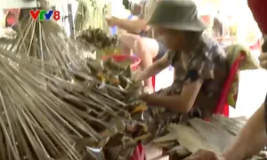 Rộn ràng làng nghề bánh ú tro dịp Tết Đoan Ngọ