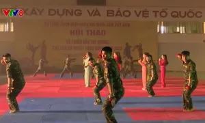 Hội thao võ chiến đấu tay không các câu lạc bộ võ thuật toàn quân năm 2025