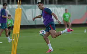 Cristiano Ronaldo sẵn sàng cho trận ra quân đầu tiên tại FIFA World Cup 2026™