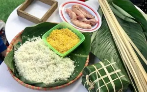 Lửa hồng xuyên đêm và những đôi tay không nghỉ ở "vương quốc" đặc sản Tết