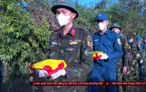 Bền bỉ tìm kiếm hài cốt liệt sĩ giữa mùa mưa bão