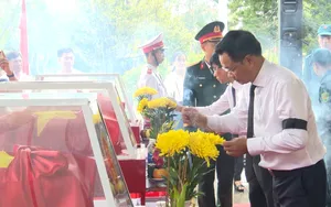 Đà Nẵng: Trang trọng Lễ truy điệu và an táng 14 liệt sĩ