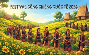 Phát huy giá trị di sản Tây Nguyên: Điểm nhấn từ bảo vật quốc gia bộ chiêng Kơ Đơ tại Festival Cồng chiêng 2026
