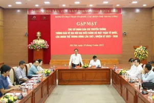 Đại hội đại biểu Đảng bộ MTTQ, các đoàn thể Trung ương lần thứ I đề ra 3 khâu đột phá