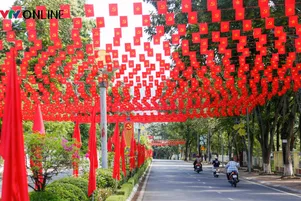 Tuyên Quang: Rực rỡ cờ hoa sẵn sàng cho Đại hội Đảng bộ tỉnh lần thứ I