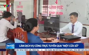 Làm dịch vụ công trực tuyến qua 'Một cửa số"