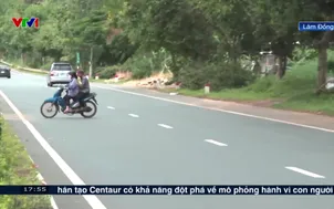 Nguy hiểm khi băng qua cao tốc Liên Khương - Prenn