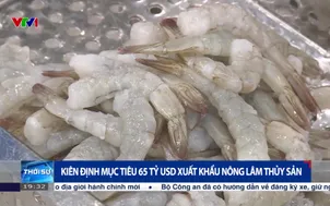 Kiên định mục tiêu 65 tỷ USD xuất khẩu nông lâm thủy sản