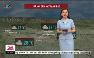 Bản tin thời tiết 18h45 - 08/7/2025