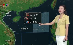 Bản tin thời tiết 9h10 - 18/7/2025