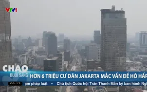 Hơn 6 triệu cư dân Jakata mắc vấn đề hô hấp