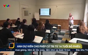 Anh dự kiến cho phép cử tri từ 16 tuổi bỏ phiếu