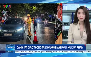 Cảnh sát giao thông tăng cường mật phục xử lý vi phạm