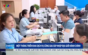 Một tháng triển khai dịch vụ công sau sáp nhập địa giới hành chính