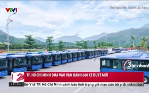 TP.Hồ Chí Minh đưa vào vận hành 600 xe buýt mới