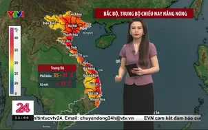 Bản tin thời tiết 11h30 - 02/8/2025