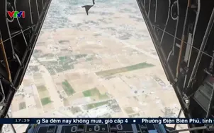 Thả hàng cứu trợ cho Gaza