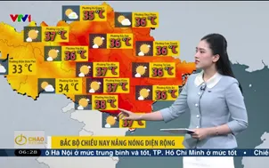 Bản tin thời tiết 6h15 - 03/8/2025