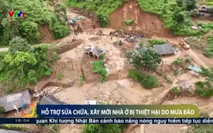 Hỗ trợ sửa chữa, xây mới nhà ở bị thiệt hại do mưa bão