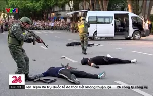 Mãn nhãn các hoạt động trong chương trình "Bản hùng ca Công an nhân dân"