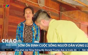 Sớm ổn định cuộc sống người dân vùng lũ