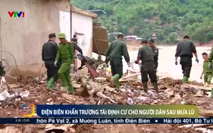Điện Biên khẩn trương tái định cư cho người dân sau mưa lũ