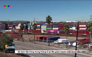 Số đơn đặt hàng tại Mỹ giảm mạnh nhất kể từ đầu năm