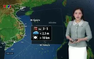 Bản tin thời tiết 9h10 - 05/8/2025