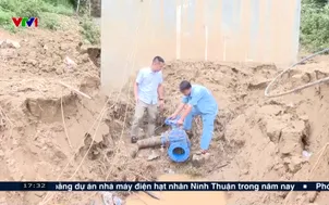 Sơn La khắc phục hệ thống cấp nước sau mưa lũ