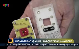 Miếng dán bảo vệ người lao động trong nắng nóng