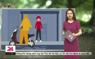Bản tin thời tiết 11h30 - 07/8/2025
