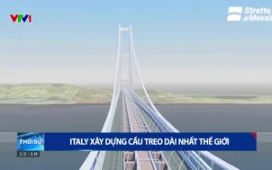 Italy xây dựng cầu treo dài nhất thế giới
