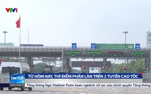 Từ hôm nay, thí điểm phân làn trên 2 tuyến cao tốc
