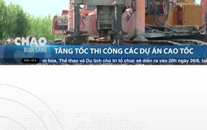 Tăng tốc thi công các dự án cao tốc 