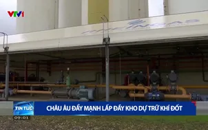 Châu Âu đẩy mạnh lấp đầy kho dự trữ khí đốt